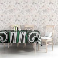 Custom Aotearoa Ngai Tahu Tablecloth Maori Tribal Pattern Mix Poutama LT05 - Polynesian Pride