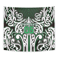 Custom Aotearoa Ngai Tahu Tapestry Maori Tribal Pattern Mix Poutama