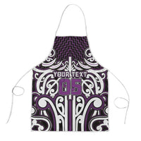 Custom Aotearoa Rangitane Apron Maori Tribal Pattern Mix Poutama