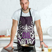 Custom Aotearoa Rangitane Apron Maori Tribal Pattern Mix Poutama