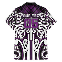Custom Aotearoa Rangitane Family Matching Long Sleeve Bodycon Dress and Hawaiian Shirt Maori Tribal Pattern Mix Poutama LT05 - Polynesian Pride