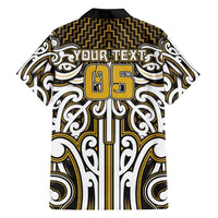 Custom Aotearoa Taranaki Family Matching Mermaid Dress and Hawaiian Shirt Maori Tribal Pattern Mix Poutama
