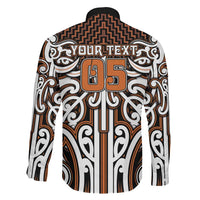 Custom Aotearoa Waikato Family Matching Short Sleeve Bodycon Dress and Hawaiian Shirt Maori Tribal Pattern Mix Poutama LT05 - Polynesian Pride