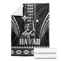 Hawaii Happy King Kamehameha Day Blanket Kakau Pattern