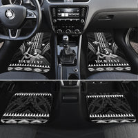 Hawaii Happy King Kamehameha Day Car Mats Kakau Pattern
