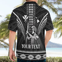 Personalised Hawaii Happy King Kamehameha Day Hawaiian Shirt Kakau Pattern LT05 - Polynesian Pride