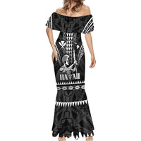 Personalised Hawaii Happy King Kamehameha Day Mermaid Dress Kakau Pattern LT05 - Polynesian Pride