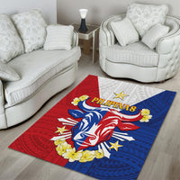 Philippines Independence Day Area Rug Maligayang Araw ng Kalayaan Filipino Carabao
