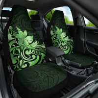 Matariki New Zealand Car Seat Cover Maori Pattern Green Galaxy LT05 One Size Green - Polynesian Pride