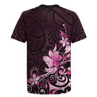 Matariki New Zealand Rugby Jersey Maori Pattern Pink Galaxy LT05 - Polynesian Pride
