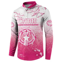 Personalized Sakura Marianas Button Sweatshirt CNMI Seal