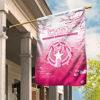 Sakura Marianas Garden Flag CNMI Seal