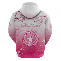 Personalized Sakura Marianas Hoodie CNMI Seal