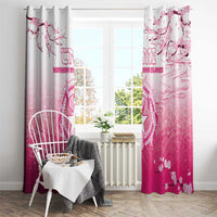 Sakura Marianas Window Curtain CNMI Seal