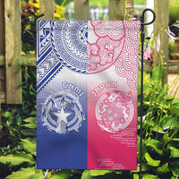 Northern Mariana Islands And Japan Together Garden Flag