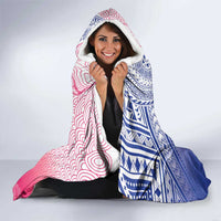 Northern Mariana Islands And Japan Together Hooded Blanket