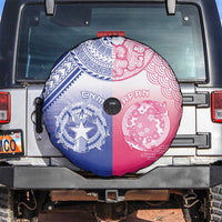 Northern Mariana Islands And Japan Together Spare Tire Cover