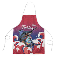 Guam Blue Marlin Fishing Apron Polynesian Style