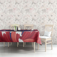 Guam Blue Marlin Fishing Tablecloth Polynesian Style