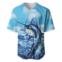 Hawaii Blue Marlin Fishing Baseball Jersey