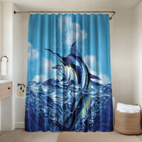 Hawaii Blue Marlin Fishing Bathroom Set