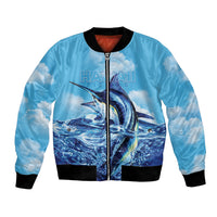 Hawaii Blue Marlin Fishing Bomber Jacket