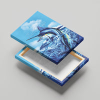 Hawaii Blue Marlin Fishing Canvas Wall Art