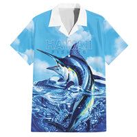 Hawaii Blue Marlin Fishing Hawaiian Shirt