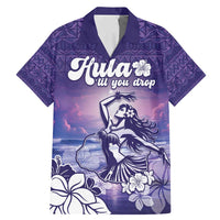 Aloha Hawaii Kauai Island Family Matching Mermaid Dress and Hawaiian Shirt Hula Till You Drop