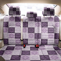 Lavender Manta Ray Hawaiian Quilt Motif Back Car Seat Cover