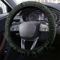 Aloha Hawaii Mango Surfing Steering Wheel Cover Polynesian Style
