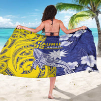 Nauru 92nd Anniversary Of Angam Sarong Polynesian Whale Pattern