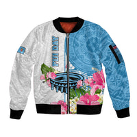 fiji-day-sleeve-zip-bomber-jacket-tanoa-hibiscus-fijian-tapa-masi-pattern
