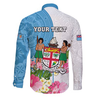 Personalized Fiji Day Family Matching Tank Maxi Dress and Hawaiian Shirt Tanoa Hibiscus Fijian Tapa Masi Pattern LT05 - Polynesian Pride
