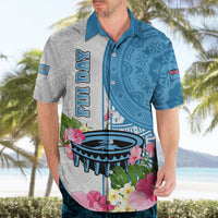 Personalized Fiji Day Hawaiian Shirt Tanoa Hibiscus Fijian Tapa Masi Pattern LT05 - Polynesian Pride