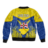 personalized-niue-constitution-day-bomber-jacket-coat-of-arms-niuean-hiapo-pattern
