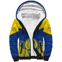 personalized-niue-constitution-day-sherpa-hoodie-coat-of-arms-niuean-hiapo-pattern