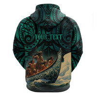 Personalised New Zealand Tamaki Herenga Waka Festival Hoodie Maori Pattern LT05 - Polynesian Pride