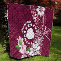 Cook Island Mangaia Gospel Day Quilt Floral Tribal Pattern LT05 - Polynesian Pride