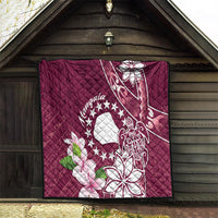 Cook Island Mangaia Gospel Day Quilt Floral Tribal Pattern LT05 - Polynesian Pride