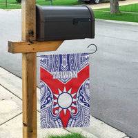 Taiwan Garden Flag Austronesian Tribal Tattoo Red - Polynesian Pride