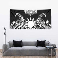 Taiwan Tapestry Austronesian Tribal Tattoo Black - Polynesian Pride