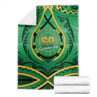 Cook Islands Constitution Day Blanket 60th Anniversary - Polynesian Pride