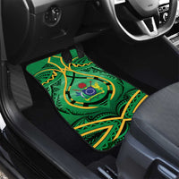 Cook Islands Constitution Day Car Mats 60th Anniversary - Polynesian Pride