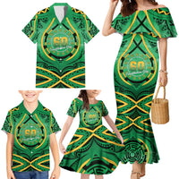 Cook Islands Constitution Day Family Matching Mermaid Dress and Hawaiian Shirt 60th Anniversary - Polynesian Pride