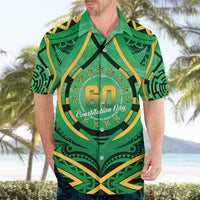Cook Islands Constitution Day Hawaiian Shirt 60th Anniversary - Polynesian Pride