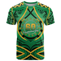 Cook Islands Constitution Day T Shirt 60th Anniversary - Polynesian Pride