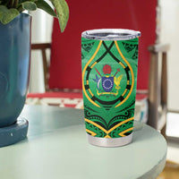 Cook Islands Constitution Day Tumbler Cup 60th Anniversary - Polynesian Pride