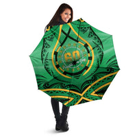 Cook Islands Constitution Day Umbrella 60th Anniversary LT05 - Polynesian Pride