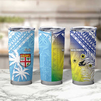 Happy Malampa Fiji Day Tumbler Cup Half Mix Style